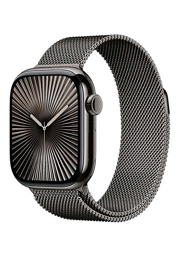 Apple Watch Series 10 GPS + Cellular 46mm Slate Titanium